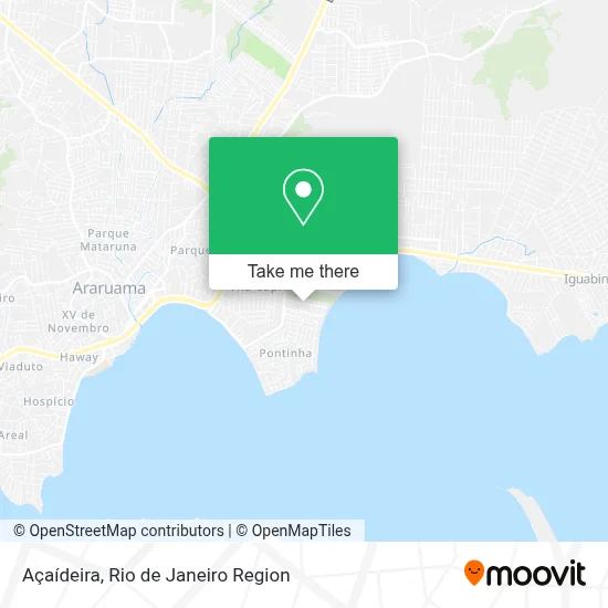 Açaídeira map