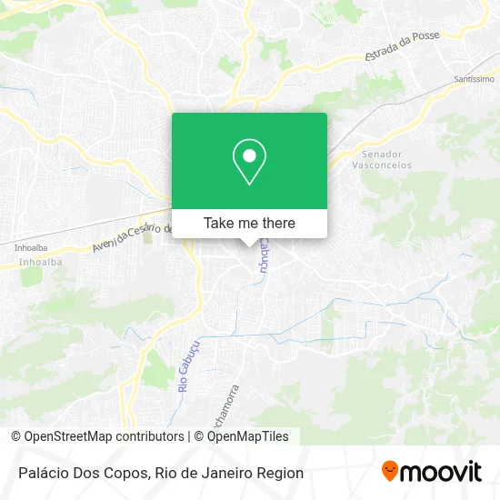 Palácio Dos Copos map