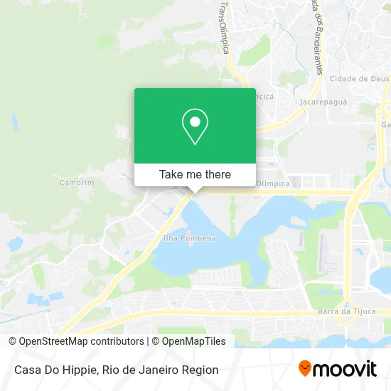 Casa Do Hippie map