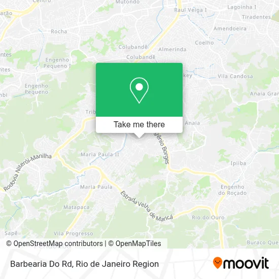 Barbearia Do Rd map
