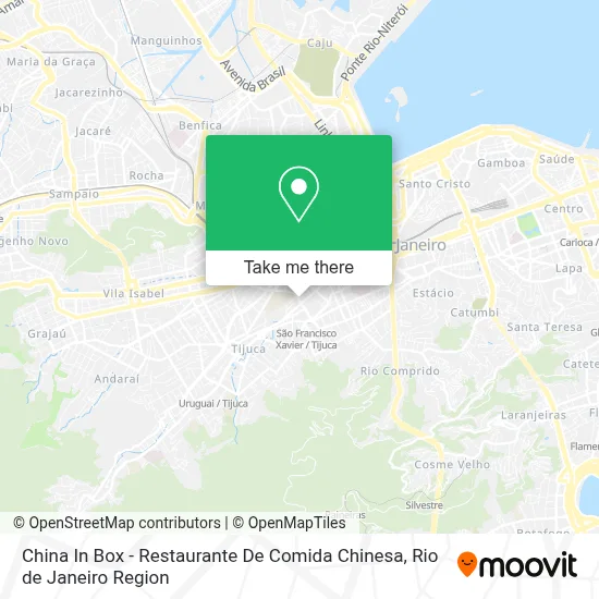 China In Box - Restaurante De Comida Chinesa map