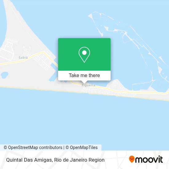 Quintal Das Amigas map