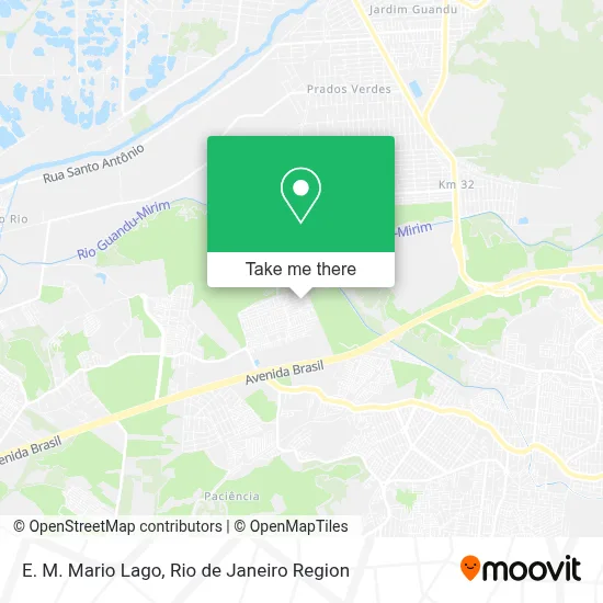 E. M. Mario Lago map