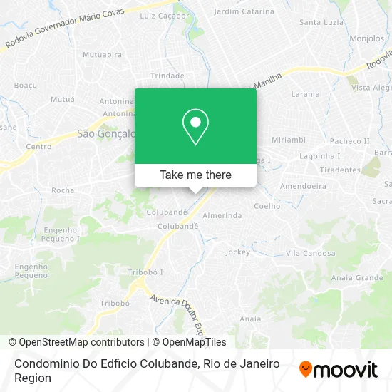 Condominio Do Edficio Colubande map