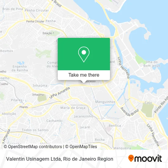Valentin Usinagem Ltda map