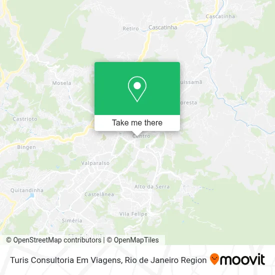 Turis Consultoria Em Viagens map