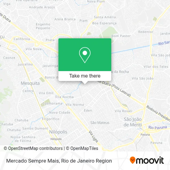 Mercado Sempre Mais map