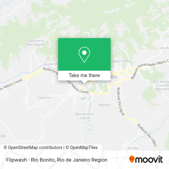 Flipwash - Rio Bonito map