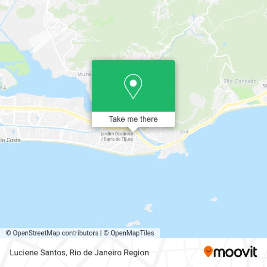 Luciene Santos map