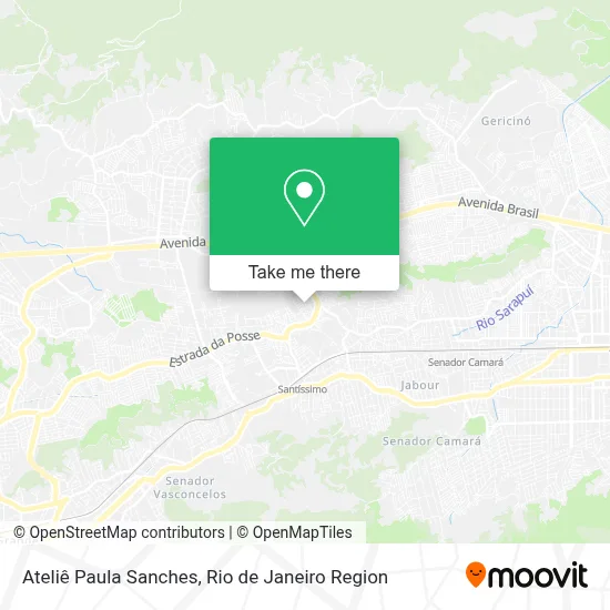 Ateliê Paula Sanches map