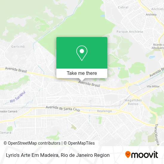 Lyrio's Arte Em Madeira map