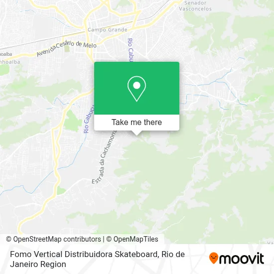 Fomo Vertical Distribuidora Skateboard map