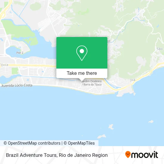 Brazil Adventure Tours map