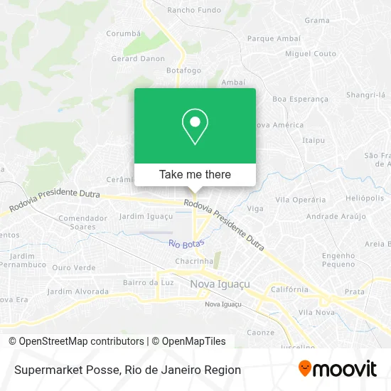 Supermarket Posse map