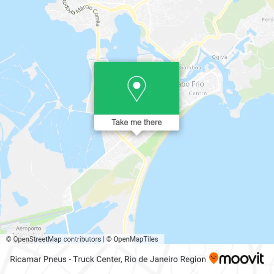 Ricamar Pneus - Truck Center map
