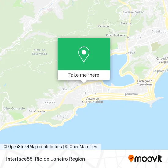 Interface55 map