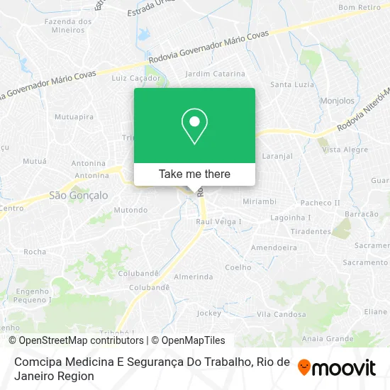 Comcipa Medicina E Segurança Do Trabalho map