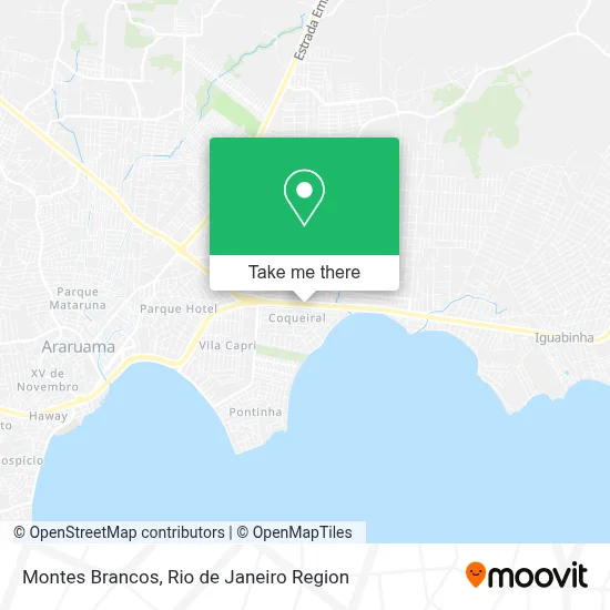 Montes Brancos map