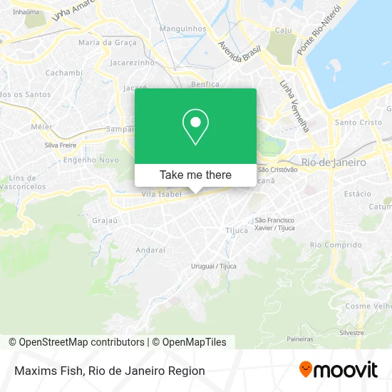 Maxims Fish map