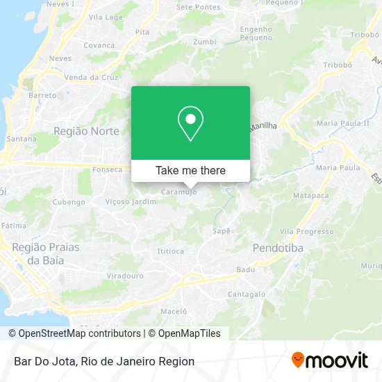 Bar Do Jota map