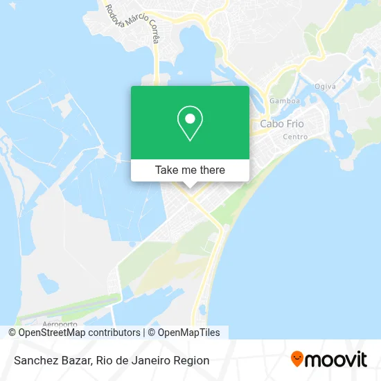 Sanchez Bazar map