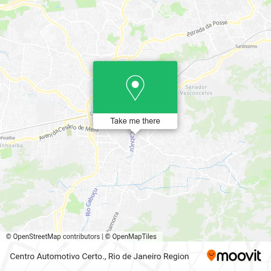 Centro Automotivo Certo. map