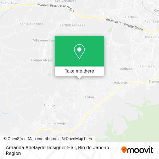 Amanda Adelayde Designer Hair map