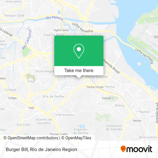 Burger Bill map