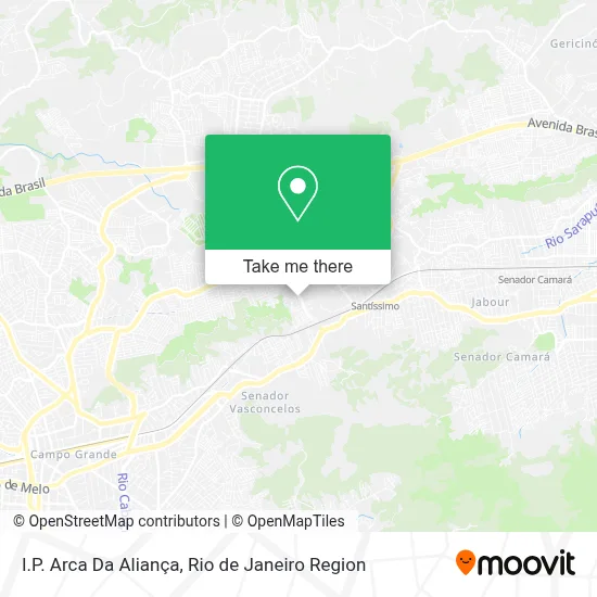 I.P. Arca Da Aliança map