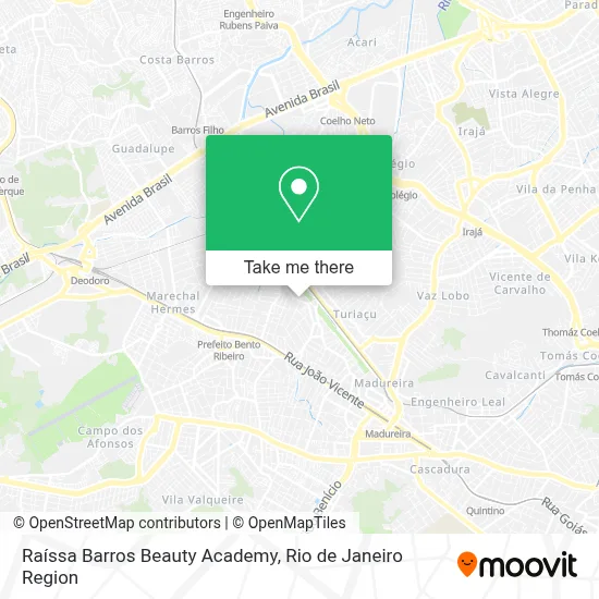 Raíssa Barros Beauty Academy map