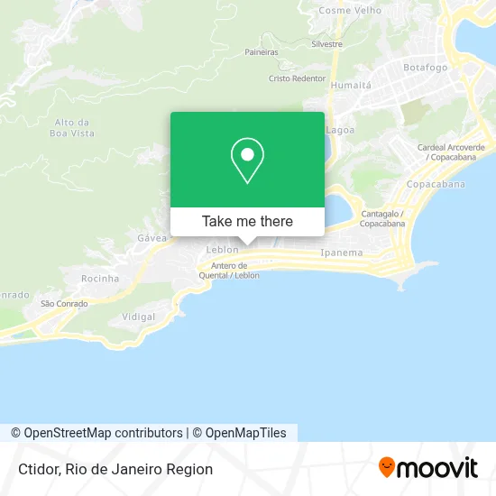 Ctidor map