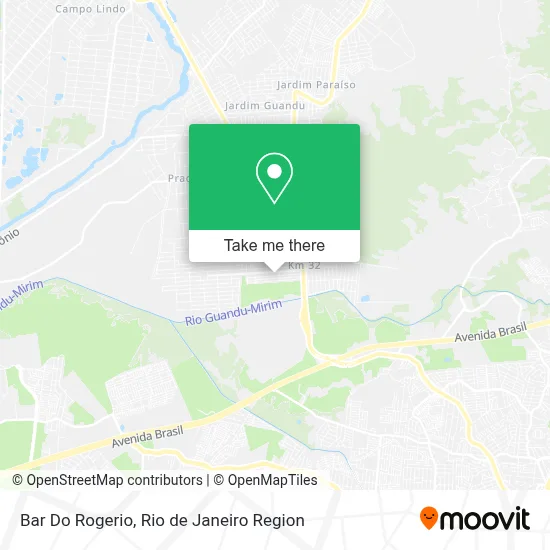 Bar Do Rogerio map