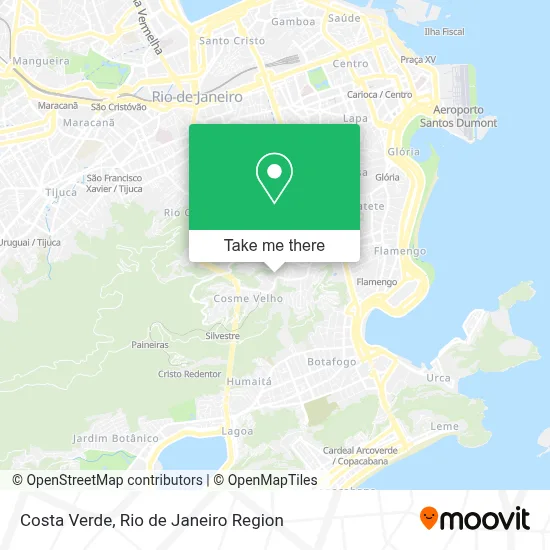 Costa Verde map