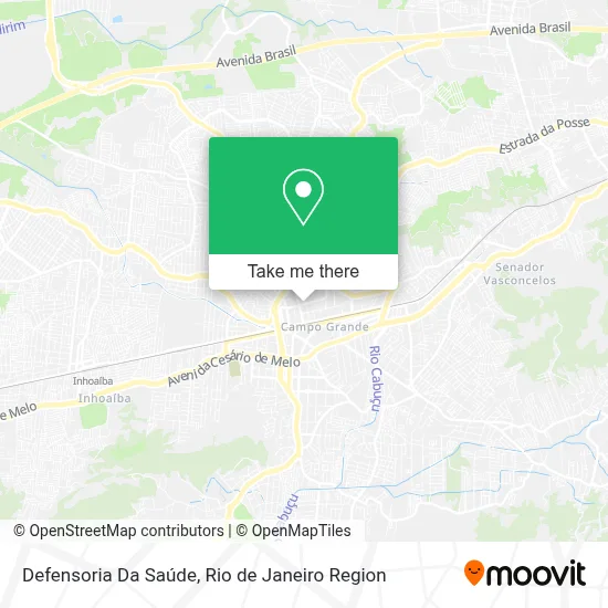Defensoria Da Saúde map
