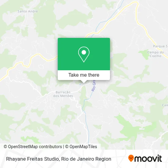 Rhayane Freitas Studio map