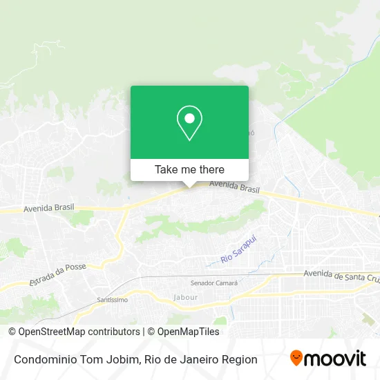 Condominio Tom Jobim map