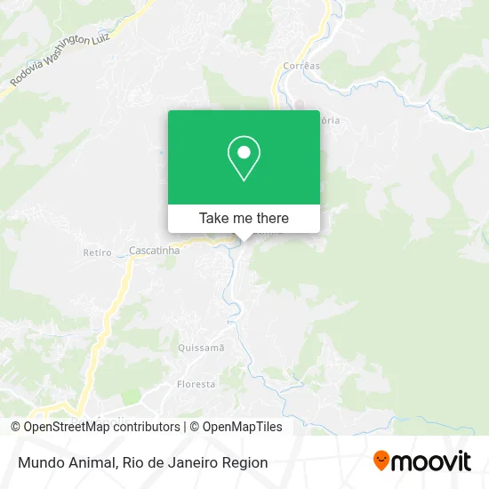 Mundo Animal map