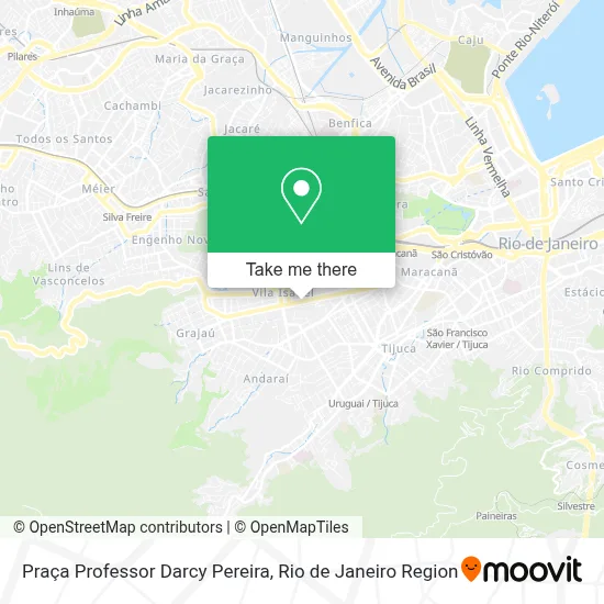 Praça Professor Darcy Pereira map