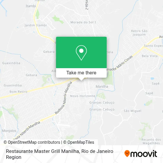 Restaurante Master Grill Manilha map