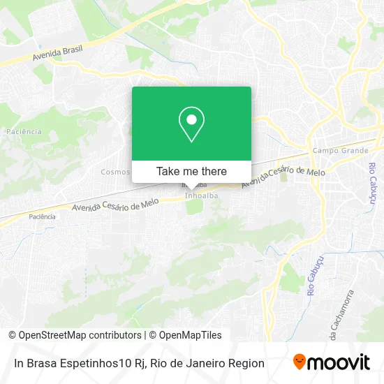 In Brasa Espetinhos10 Rj map