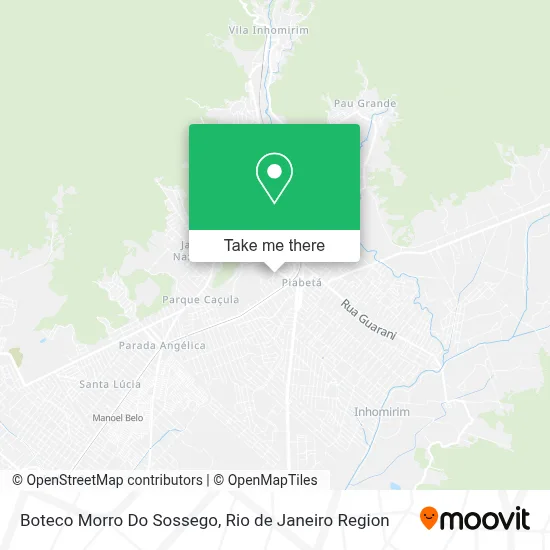 Boteco Morro Do Sossego map