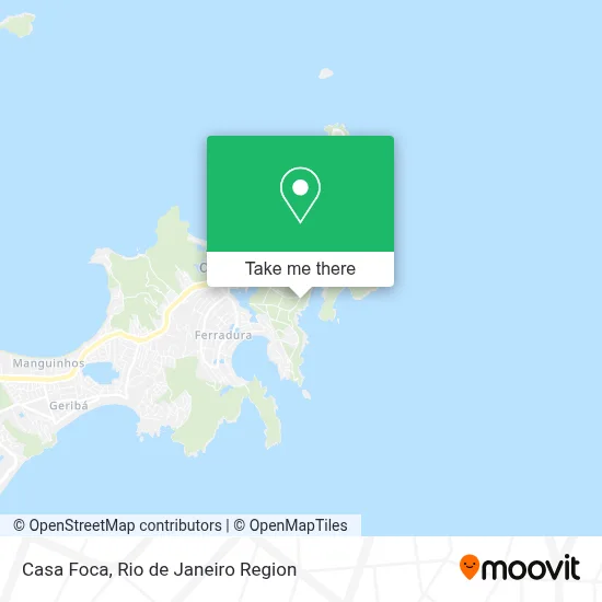 Casa Foca map