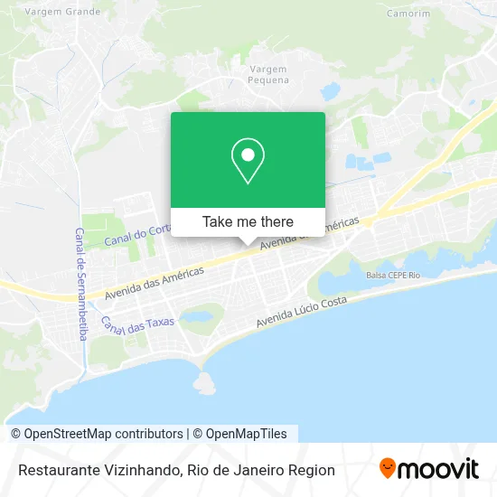 Restaurante Vizinhando map