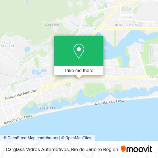 Carglass Vidros Automotivos map