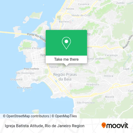 Igreja Batista Atitude map