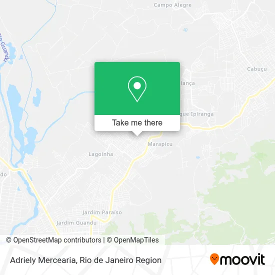 Adriely Mercearia map