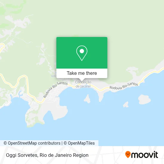 Oggi Sorvetes map