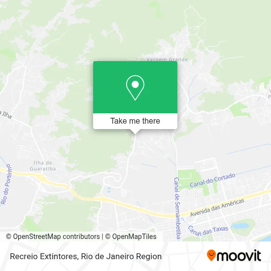 Recreio Extintores map