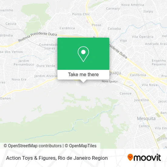 Action Toys & Figures map
