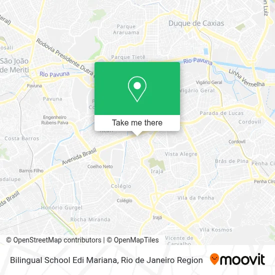 Bilingual School Edi Mariana map